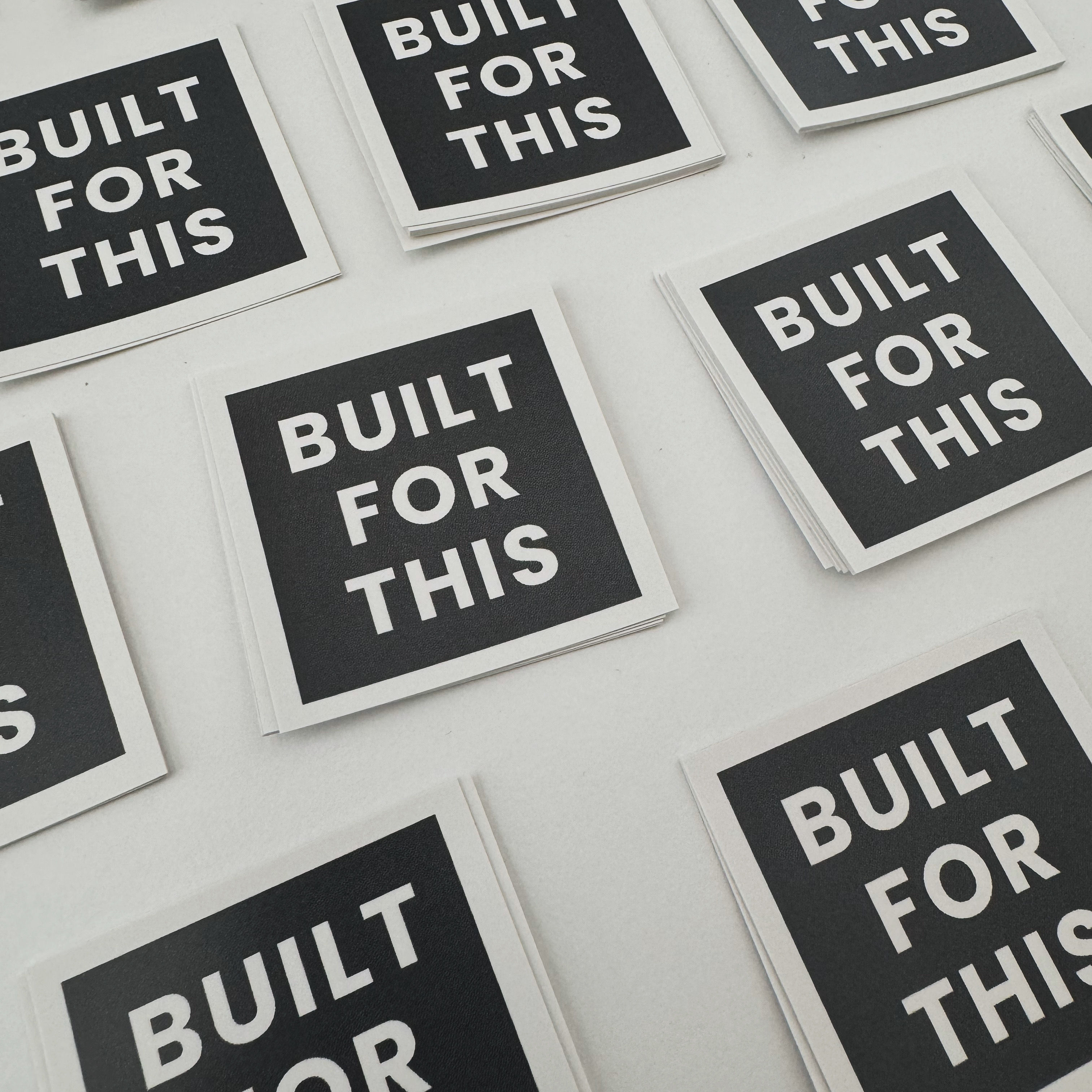 Built For This Sticker