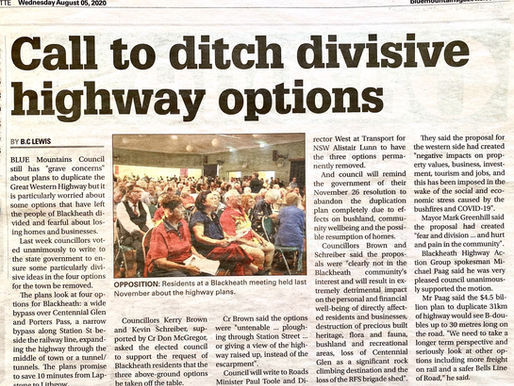 Call to ditch divisive highway options