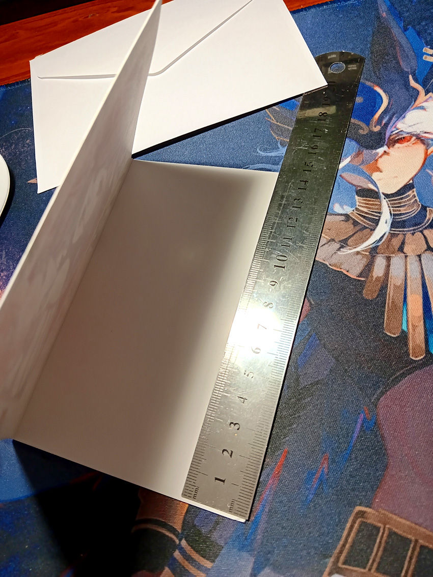 Miniature : Carte double & enveloppe