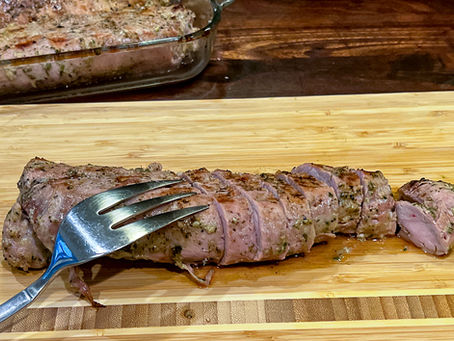 Herb-Crusted Pork Tenderloin