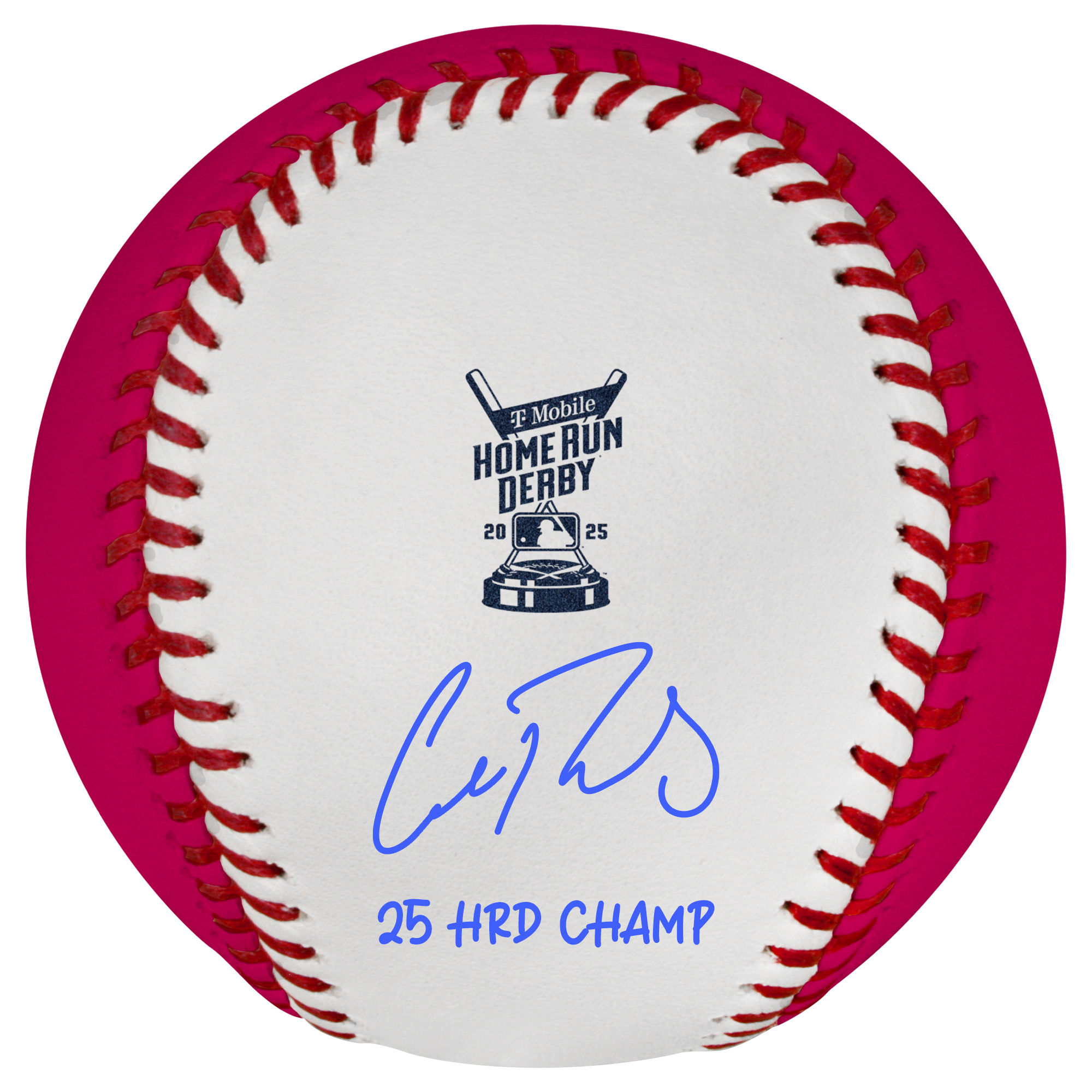 Cal Raleigh Signed Home Run Derby Money Ball