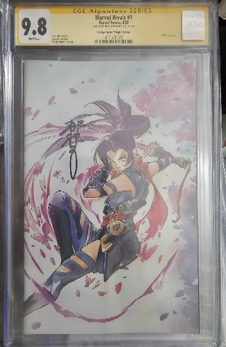 Marvel Rivals #1 Virgin Variant CGC 9.8 SS Peach Momoko | The