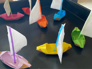 Atelier souffle ... Le voilier