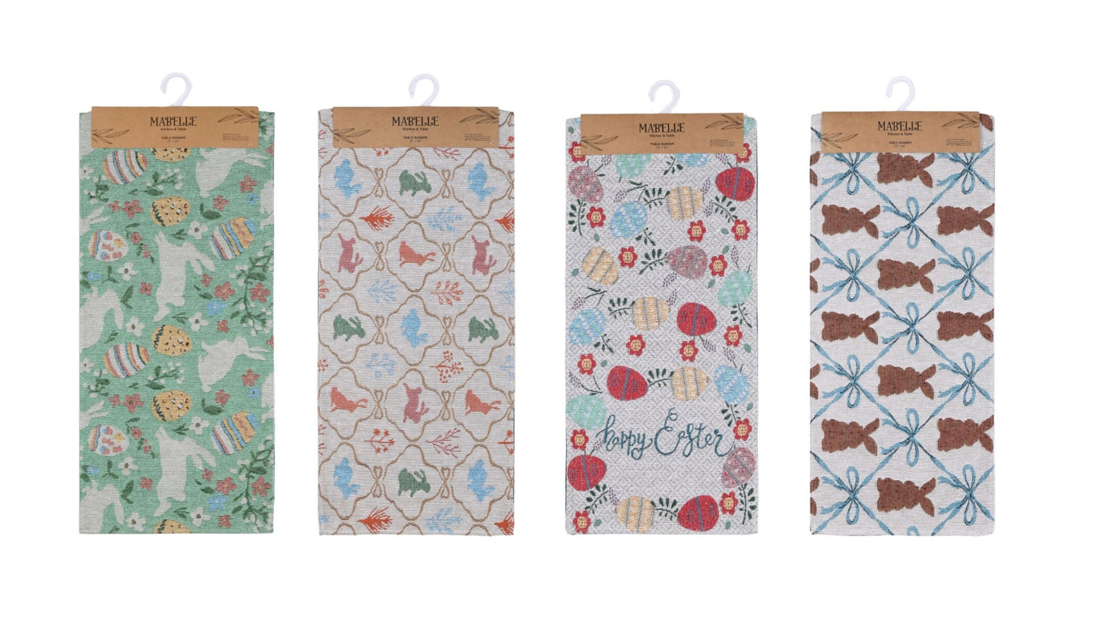 Easter Tapestry Table Runner 54-Inch