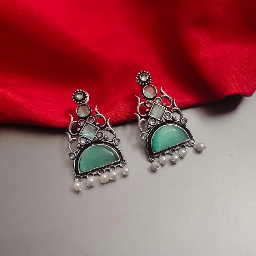 DEEPIKA Earrings Monalisa Stone