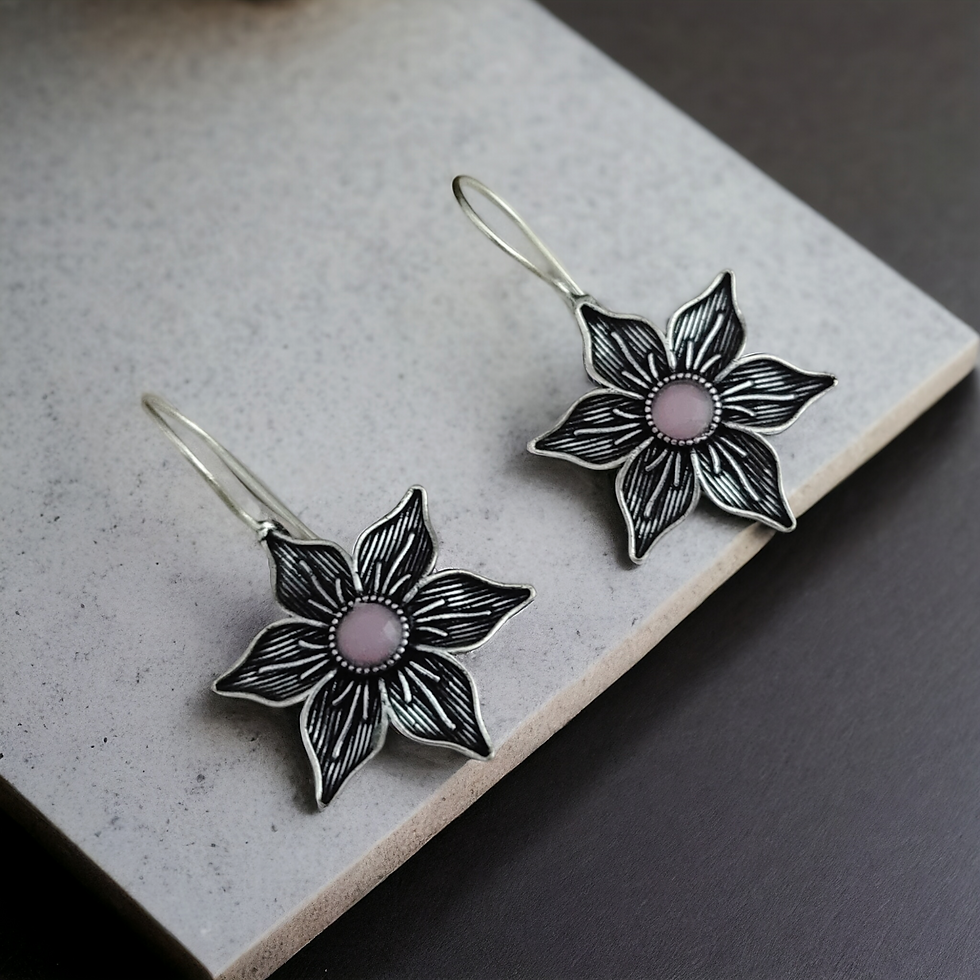 Thumbnail: PRAKRITI Flower Earrings