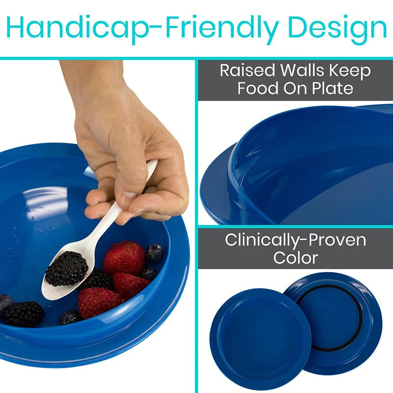 SpillProof Scoop Plate Wheelcare Mobility