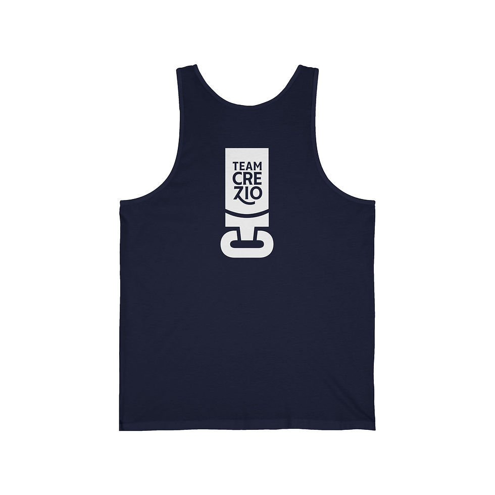 Thumbnail: Team Crezio - Black Unisex Jersey Tank