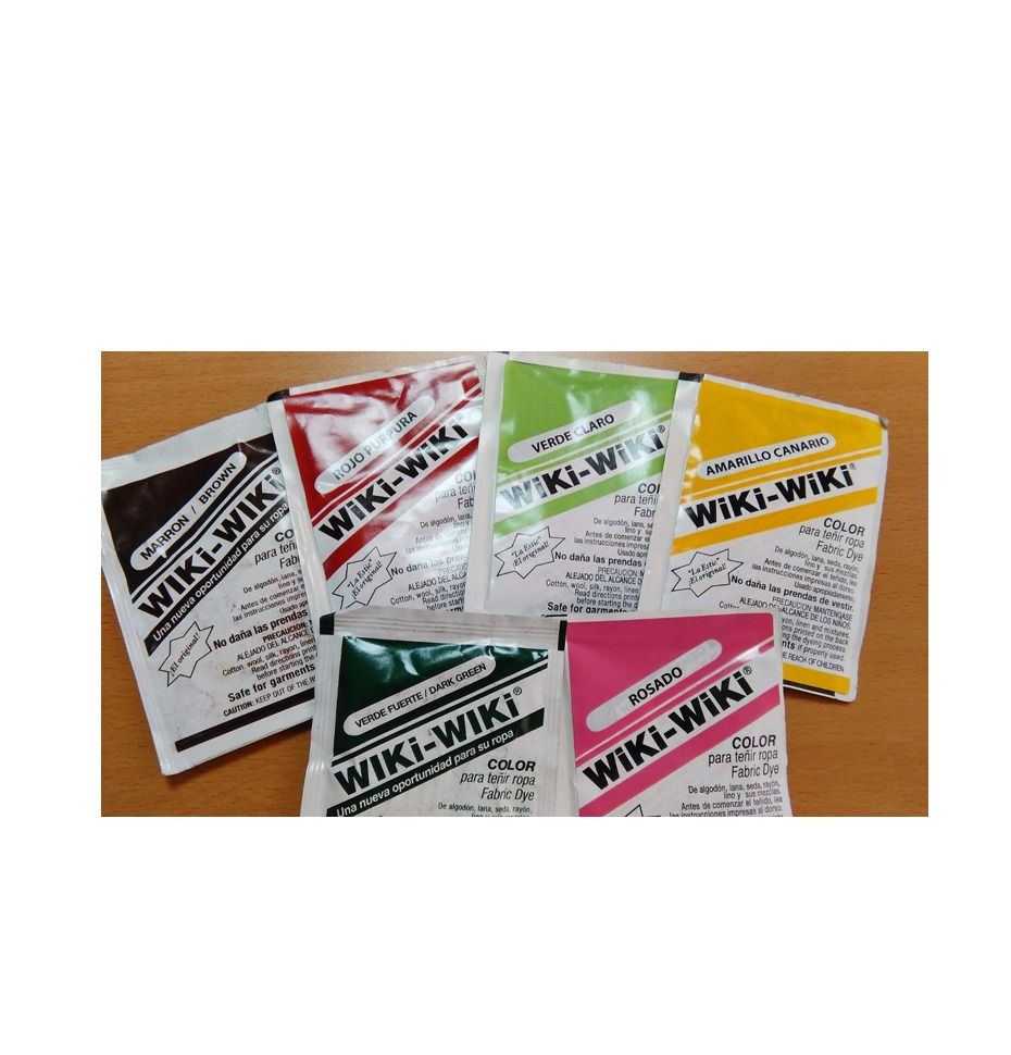 Wiki-Wiki Fabric Dye