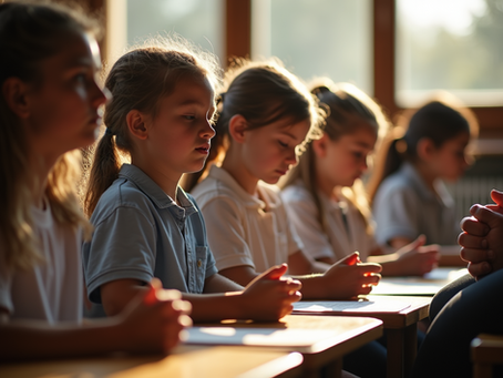 Structured Prayer Techniques for Catholic Primary Schools