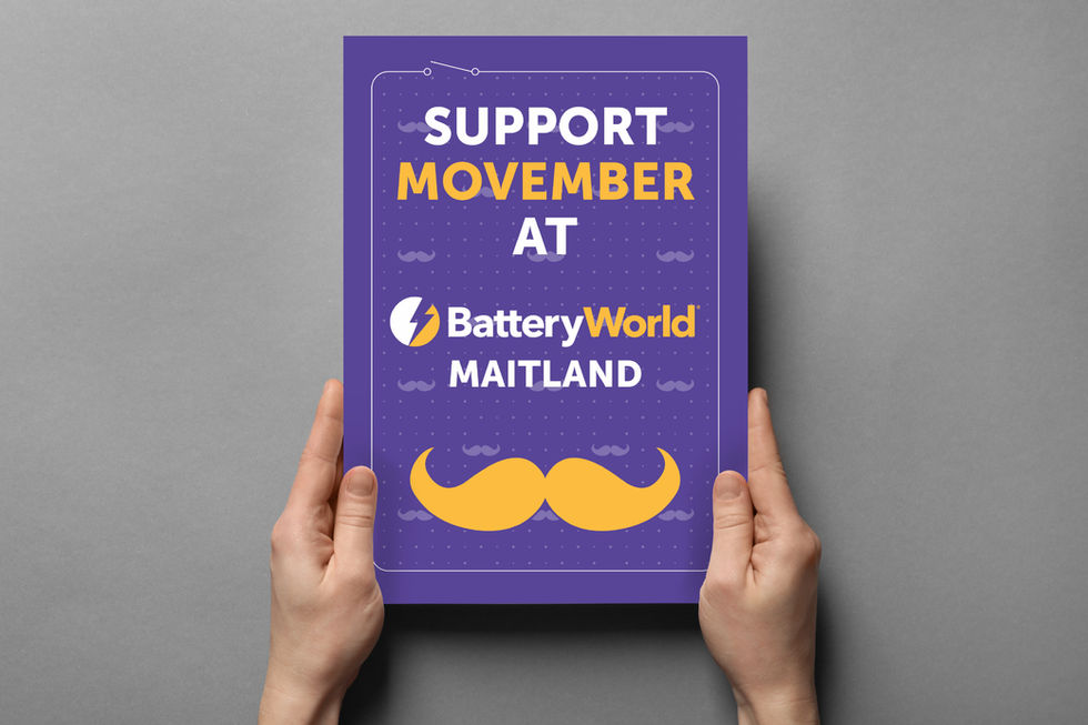 Movember In-Store Flyer
