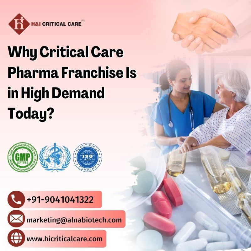 Why Critical Care Pharma Franchise Is in High Demand Today?