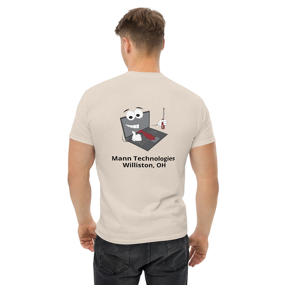 Thumbnail: Mann Tech Unisex Classic Tee