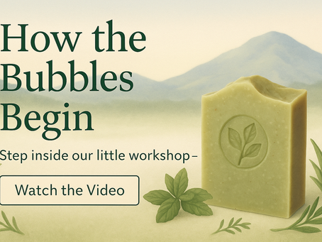 🌿How the Bubbles Begin — Our First Video Is Live!