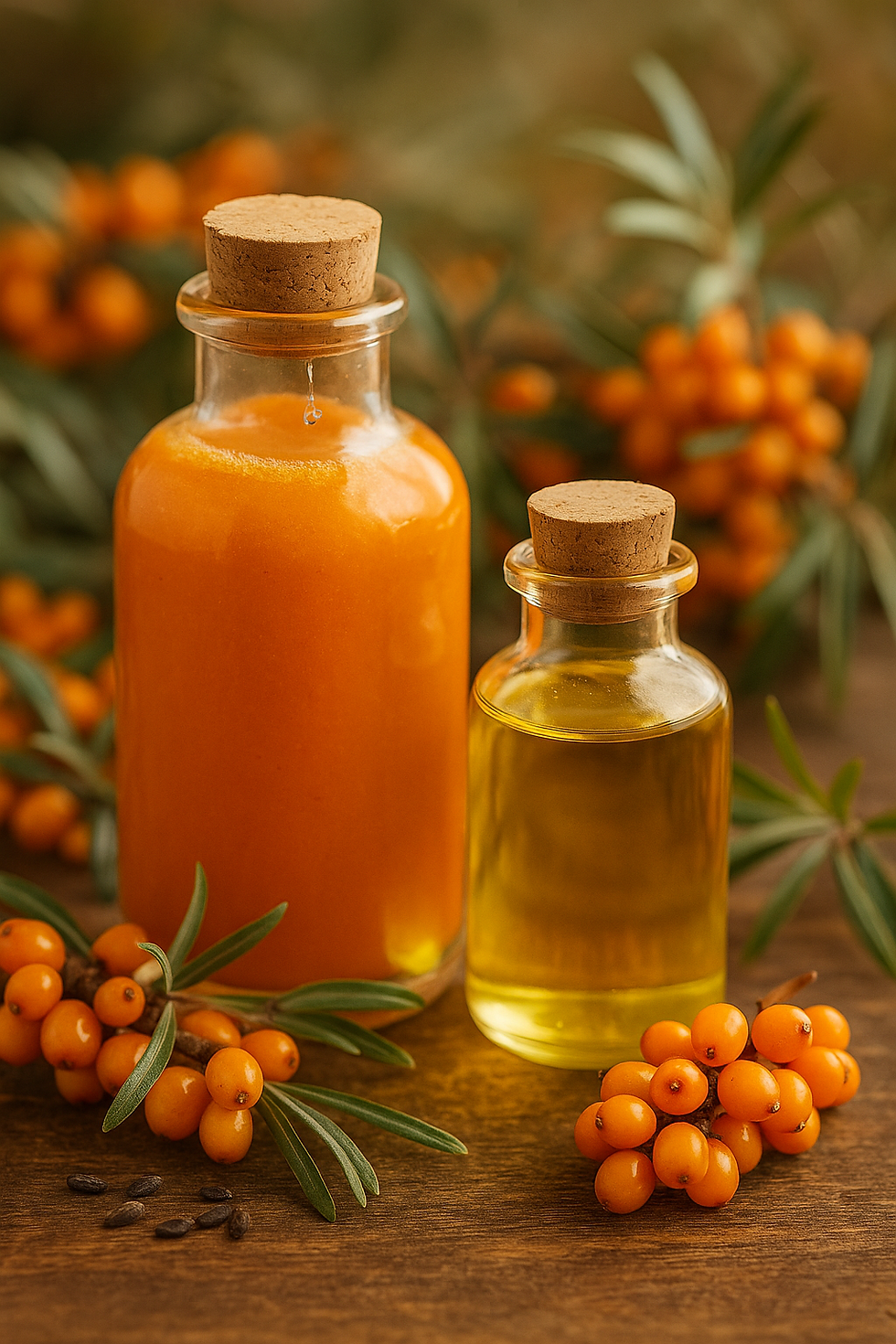 Organic Sea Buckthorn Juice from Himalaya