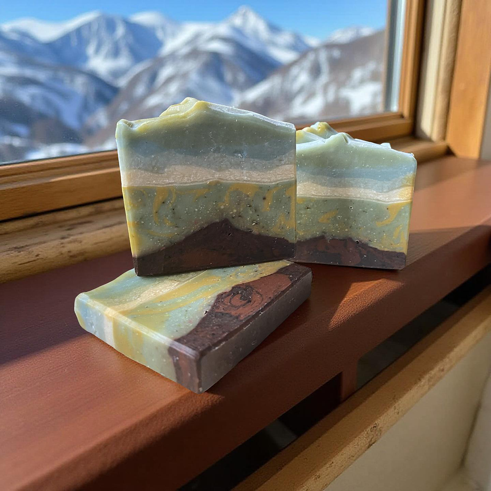 Dirt Road Daydream – Rosemary Oat Soap with Rice Milk, Yogurt & Clay