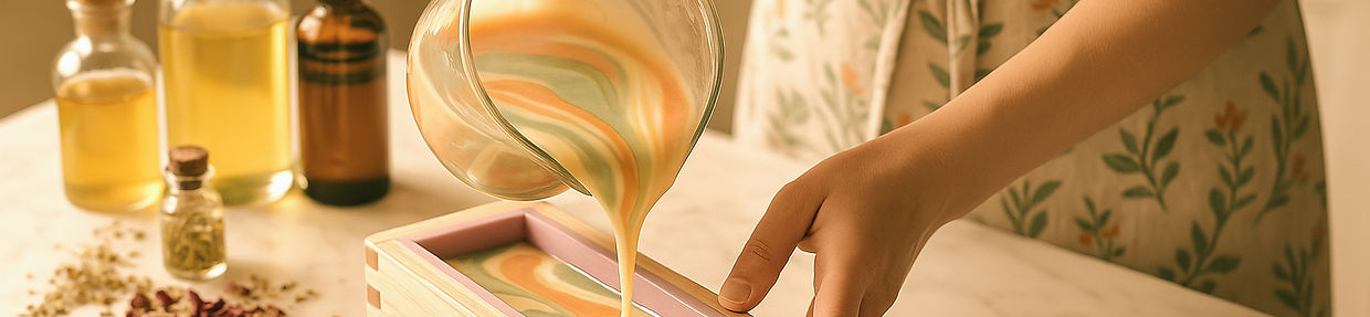 hand pouring soap