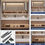 Thumbnail: NAIROLET Wood Bathroom Vanity Set - LED Defogging Mirror | Wall Mounted Bathr...