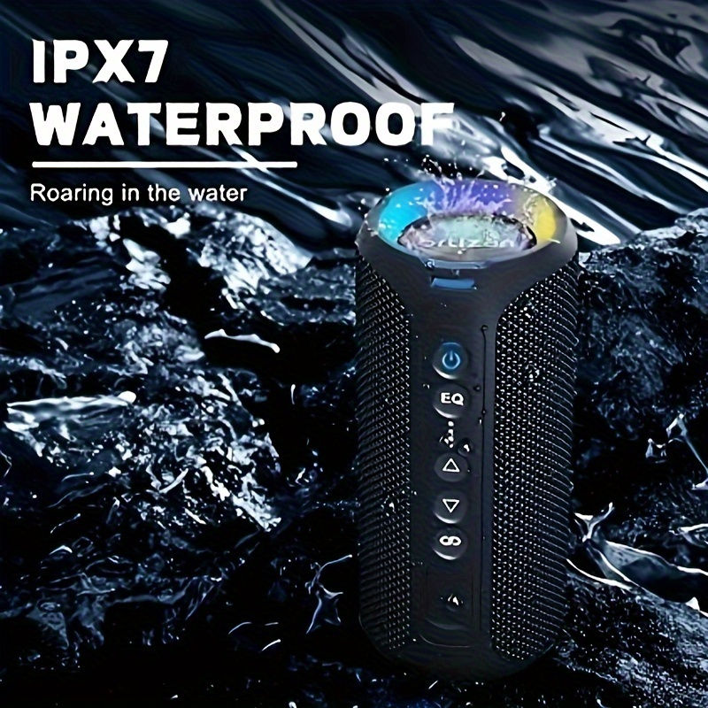 Thumbnail: Ortizan Wireless Speakers, 40W Loud Stereo Portable Wireless Speaker, Speakers W