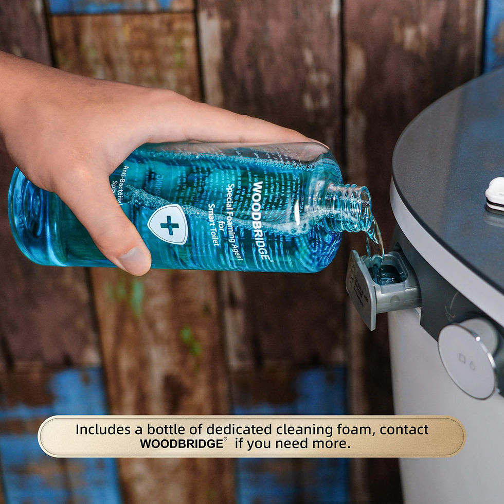 Thumbnail: WOODBRIDGE Smart Toilet with 1000 Gram MaP Flush Score,Auto Open/Close,Foam S...