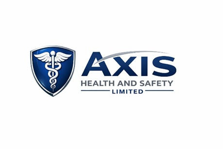 Axis Health and Safety Limited logo with caduceus