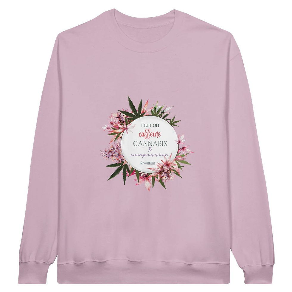 Thumbnail: Classic Unisex Crewneck Sweatshirt | Canna Compassion