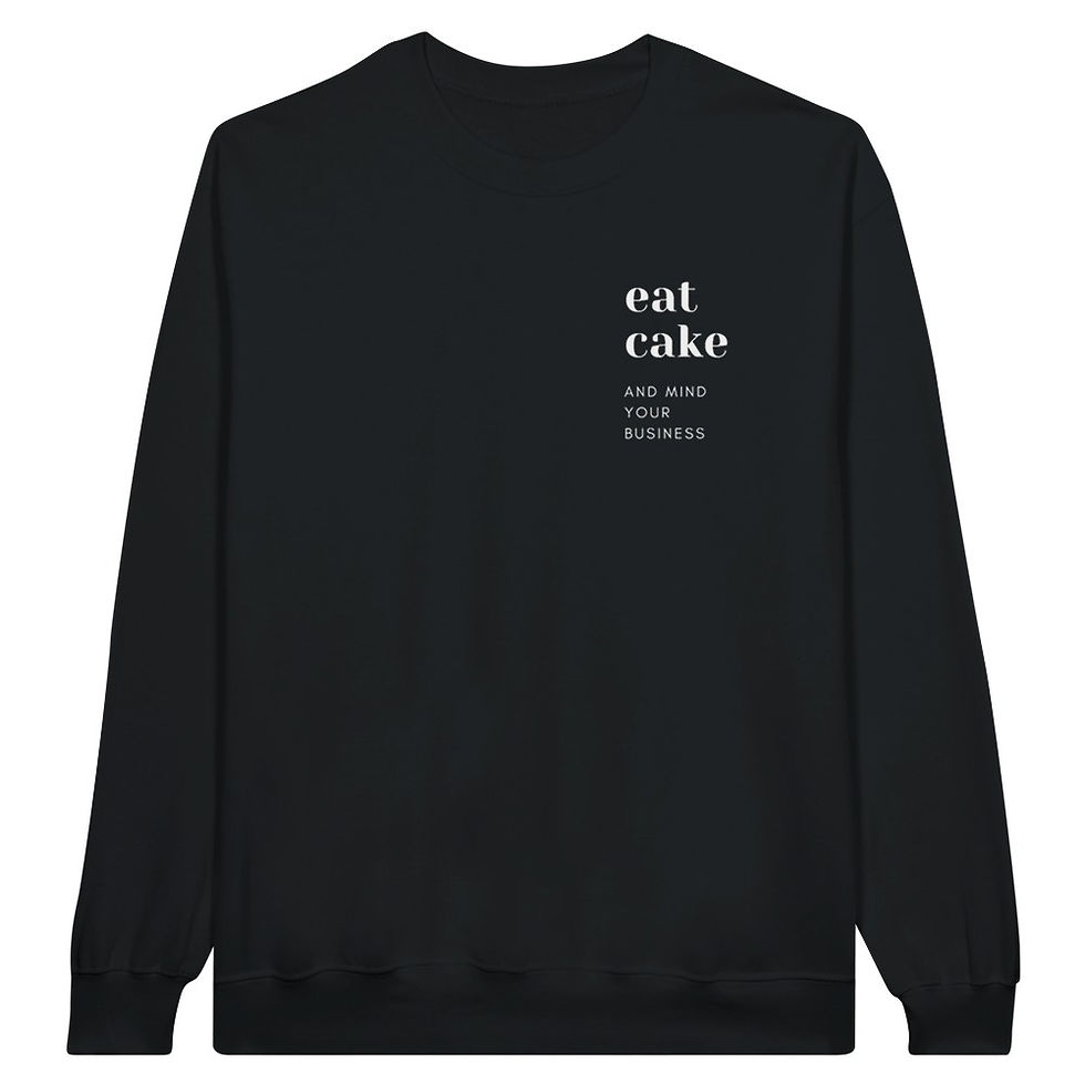 Thumbnail: Classic Unisex Crewneck Sweatshirt | Eat Cake