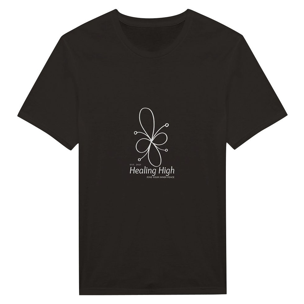 Thumbnail: Classic Unisex Crewneck T-shirt | Healing High Logo