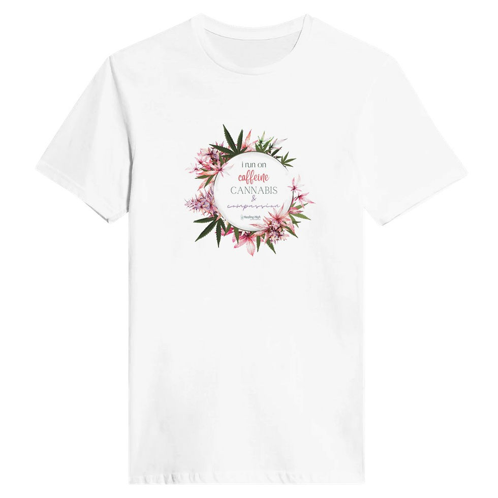 Thumbnail: Classic Womens Crewneck T-shirt | Canna Compassion