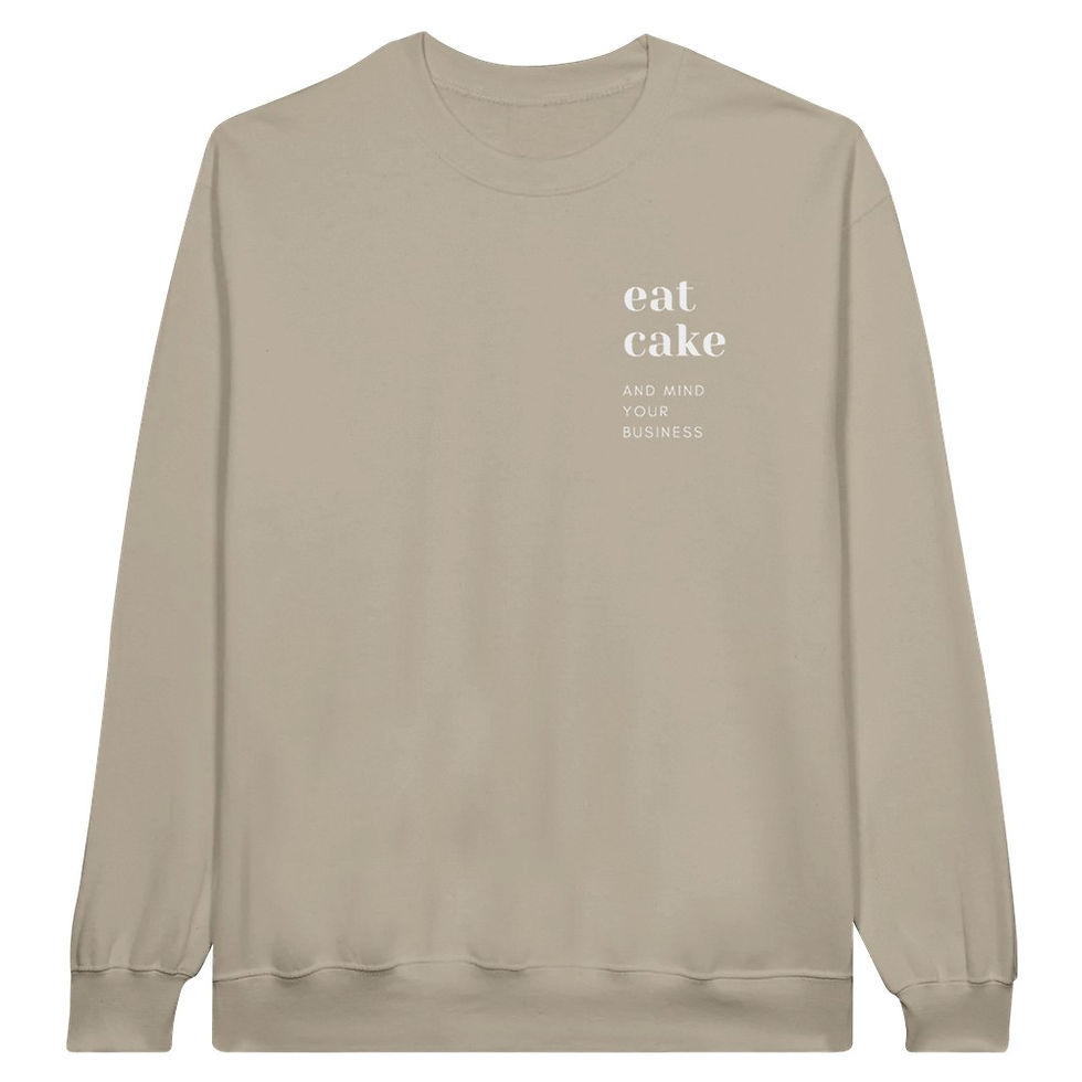 Thumbnail: Classic Unisex Crewneck Sweatshirt | Eat Cake