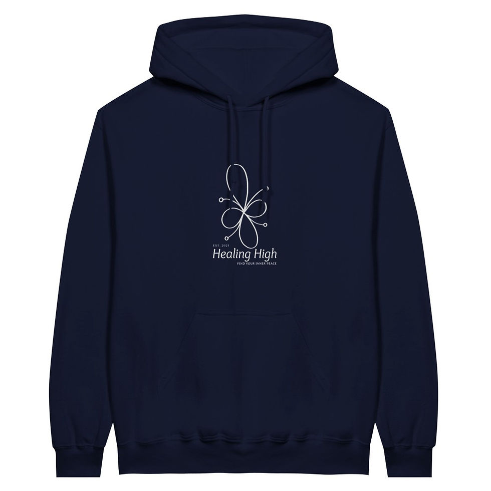 Thumbnail: Classic Unisex Pullover Hoodie | Healing High Logo