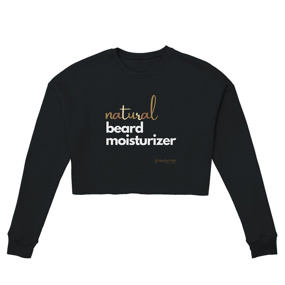 Women's Cropped Sweatshirt | Beard Moisturizer