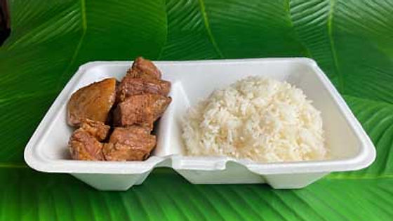 #7 Pork Adobo, Jasmine Rice
