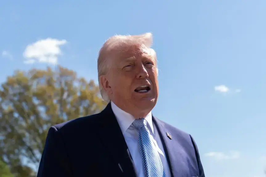 President Trump at Easter Egg Roll
