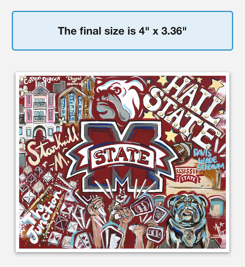 Thumbnail: Pop Art Collegiate Magnets