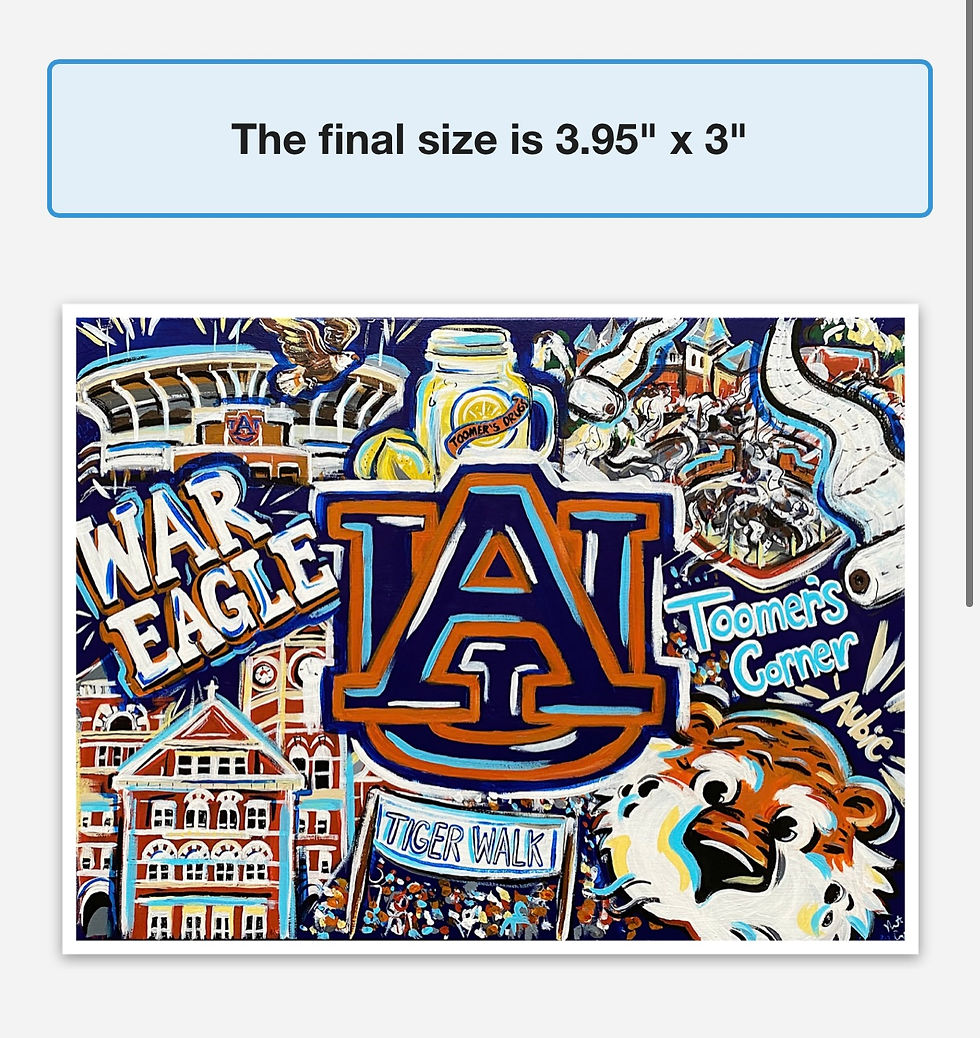 Thumbnail: Pop Art Collegiate Magnets