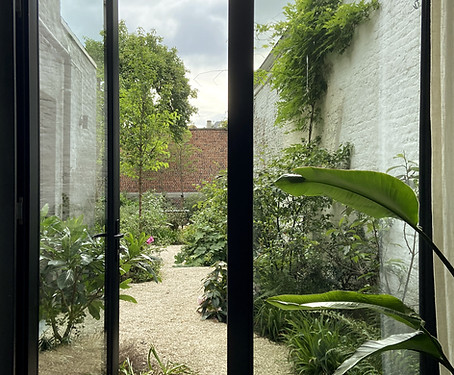 Oasis en ville jardin Gand Tuinarchitectuur Belgique