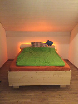 Doppelbett Eigenkreation