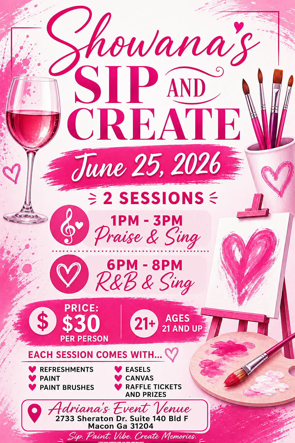 Shanana's Sip & Create