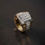 Thumbnail: Men's ring 14k 1.00 Carat Diamond Majesty Man Diamond Ring