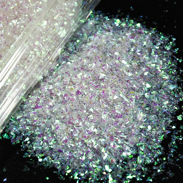 Extra Fine Pink Mermaid Flakes