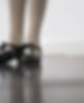 Shiny black tap Shoes