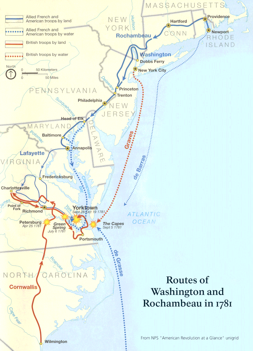 Washington and French support.gif