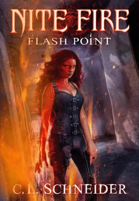 Animated book cover for Flash Point, the first book in the Nite Fire Series