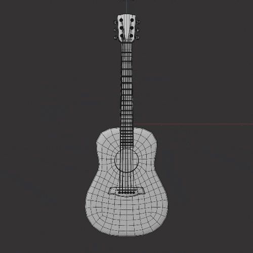 Oscar Gomez Demo Reel Modelling - Guitar