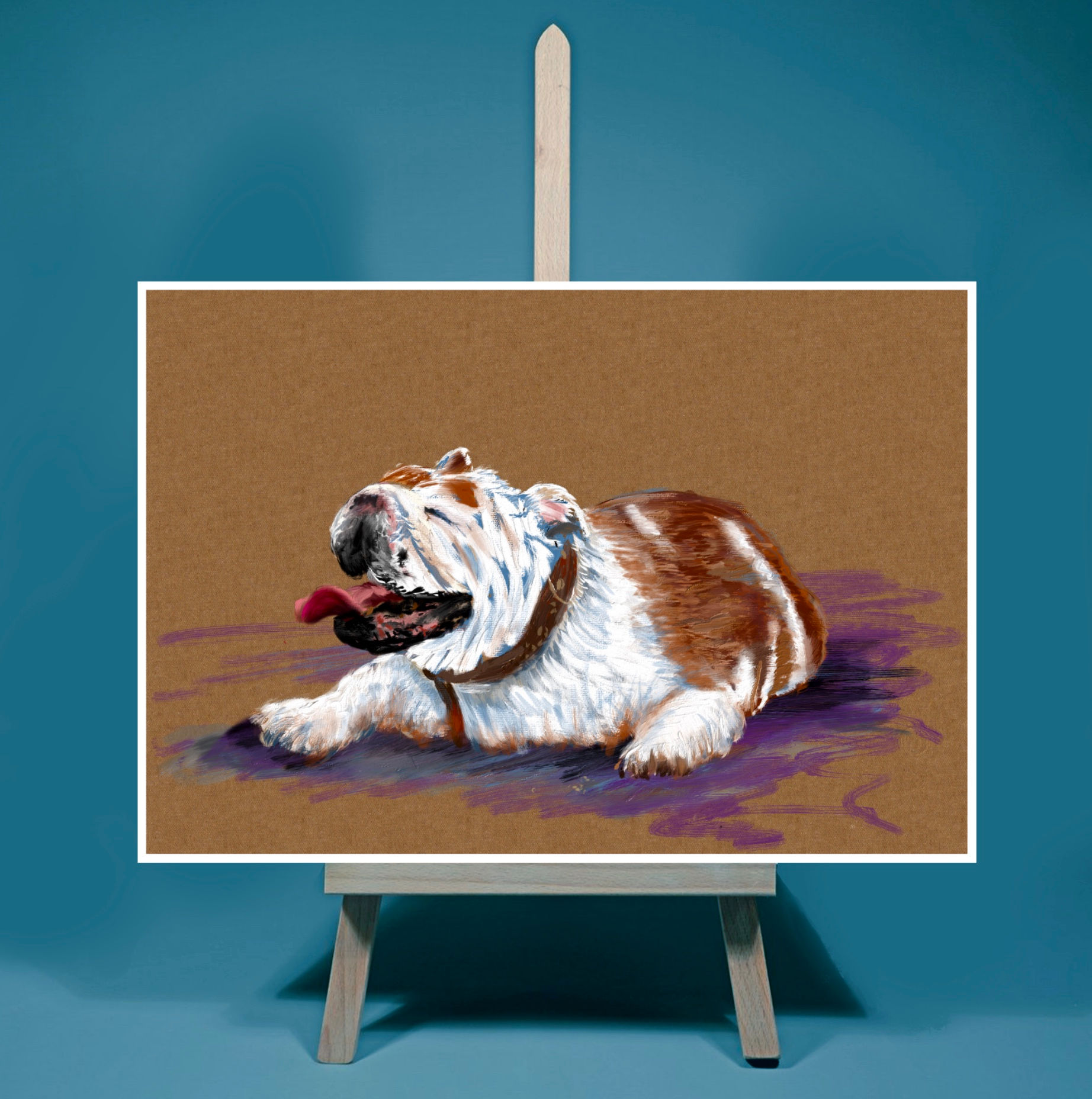 Bulldog Print
