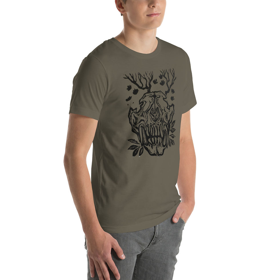 Thumbnail: 'Arbor Skull' Unisex t-shirt