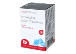 AMOXICILINA/AC CLAVULANICO 10 TABLETAS 875MG/125 MG
