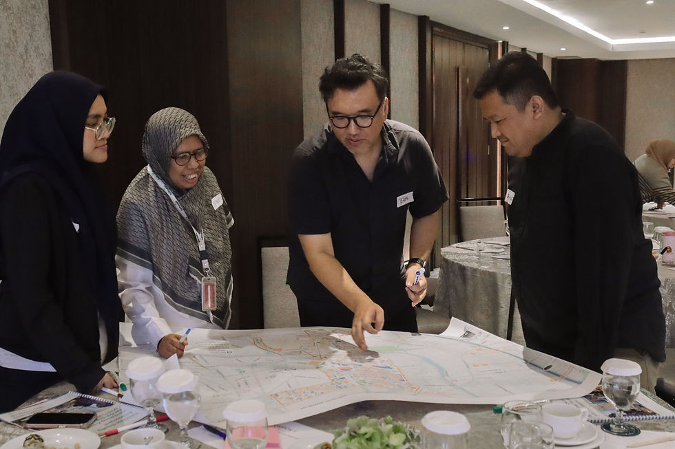 Equity Assessment Training for government stakeholders. Credit: Biro PLH Jakarta