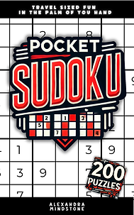 Pocket Sudoku – Compact & Challenging Sudoku Puzzles for On-the-Go Brain Training and Relaxation